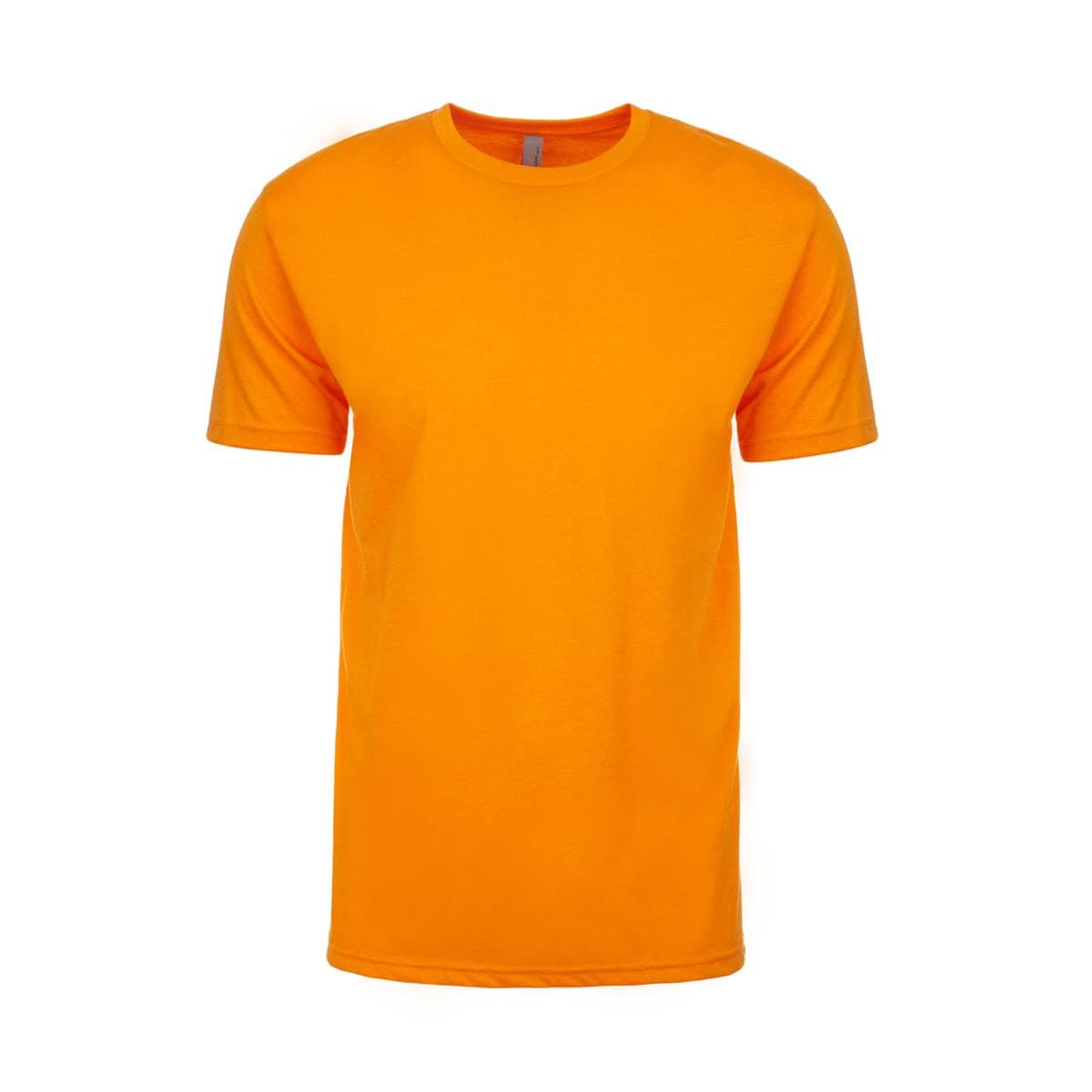 Orange Next Level Men's CVC Crew T-Shirt