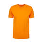 Orange Next Level Men's CVC Crew T-Shirt