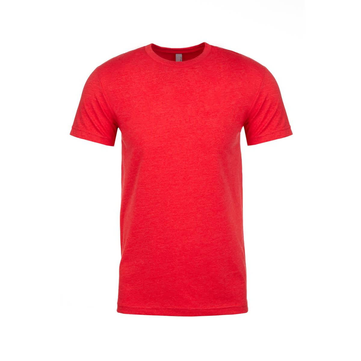 Red Next Level Men's CVC Crew T-Shirt