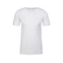 White Next Level Men's CVC Crew T-Shirt