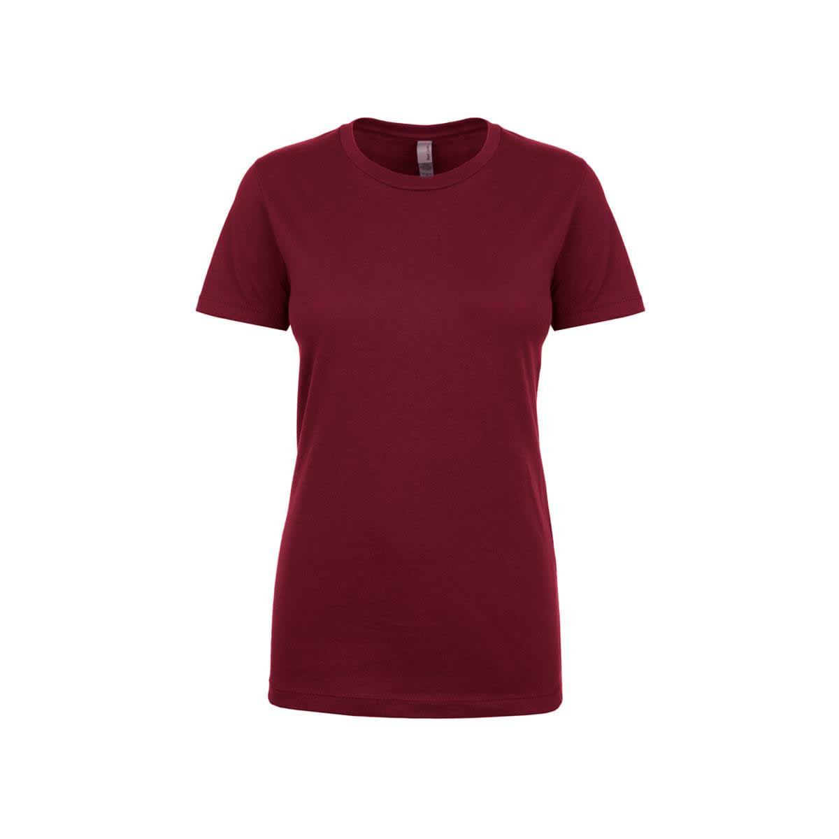 Maroon Next Level Women's Boyfriend T-Shirt