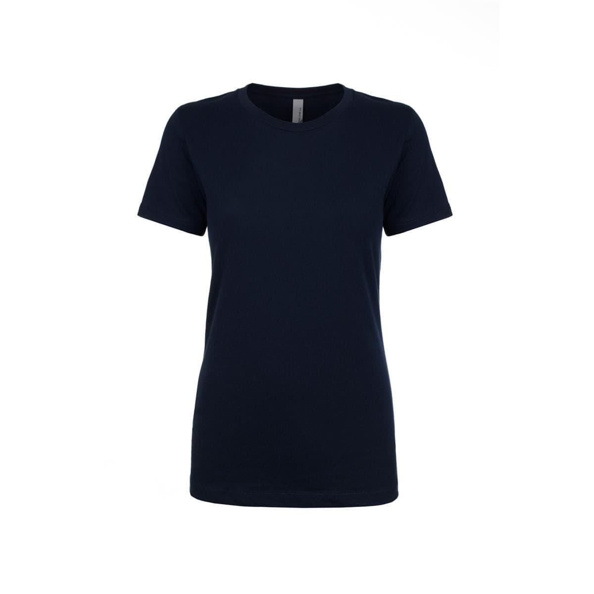 Mid Navy Next Level Women's Boyfriend T-Shirt