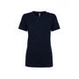 Mid Navy Next Level Women's Boyfriend T-Shirt