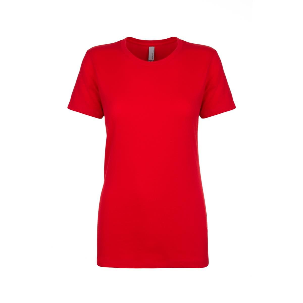 Red Next Level Women's Boyfriend T-Shirt