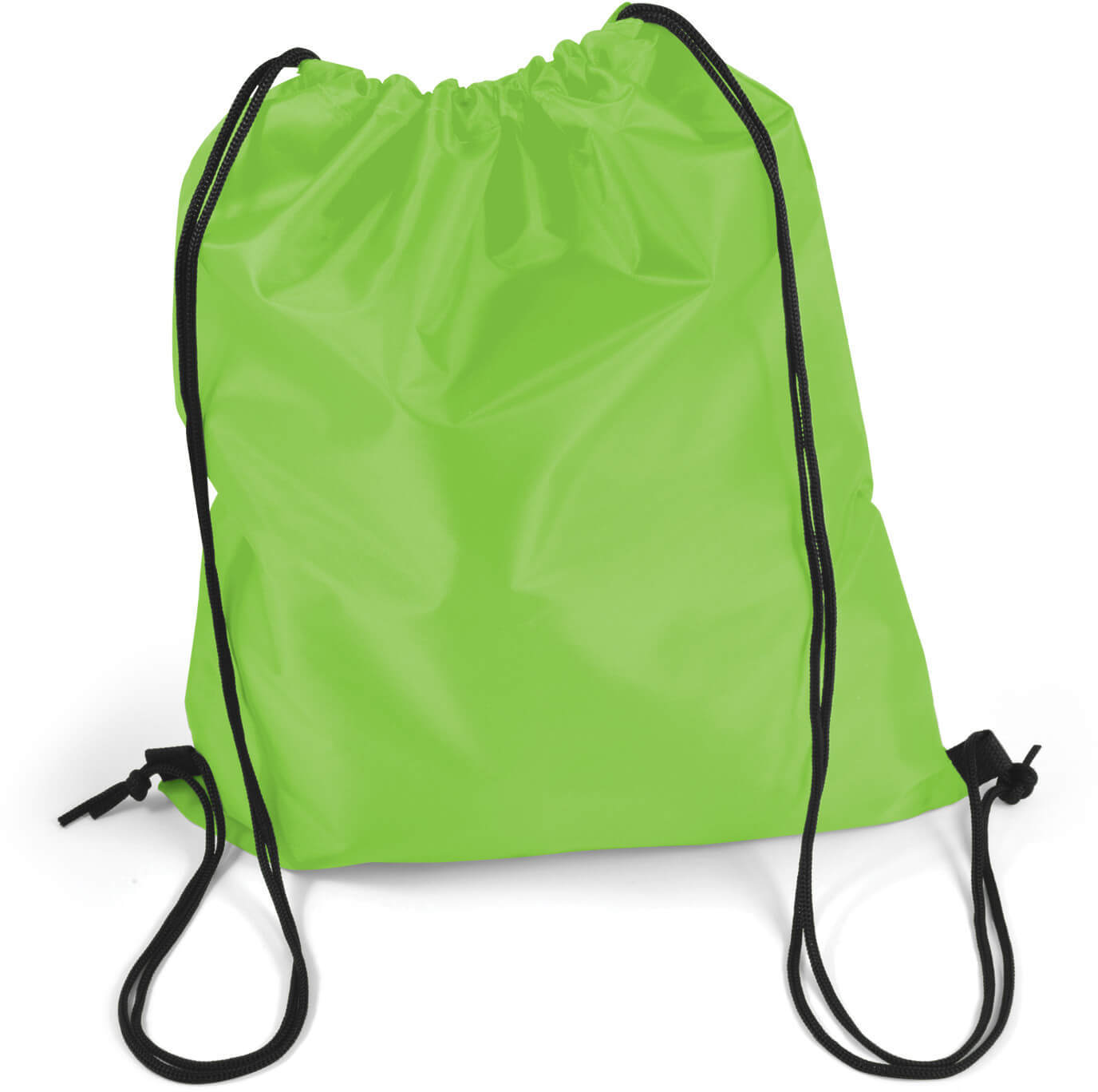 Light Green Presto Drawstring Bag with Pocket