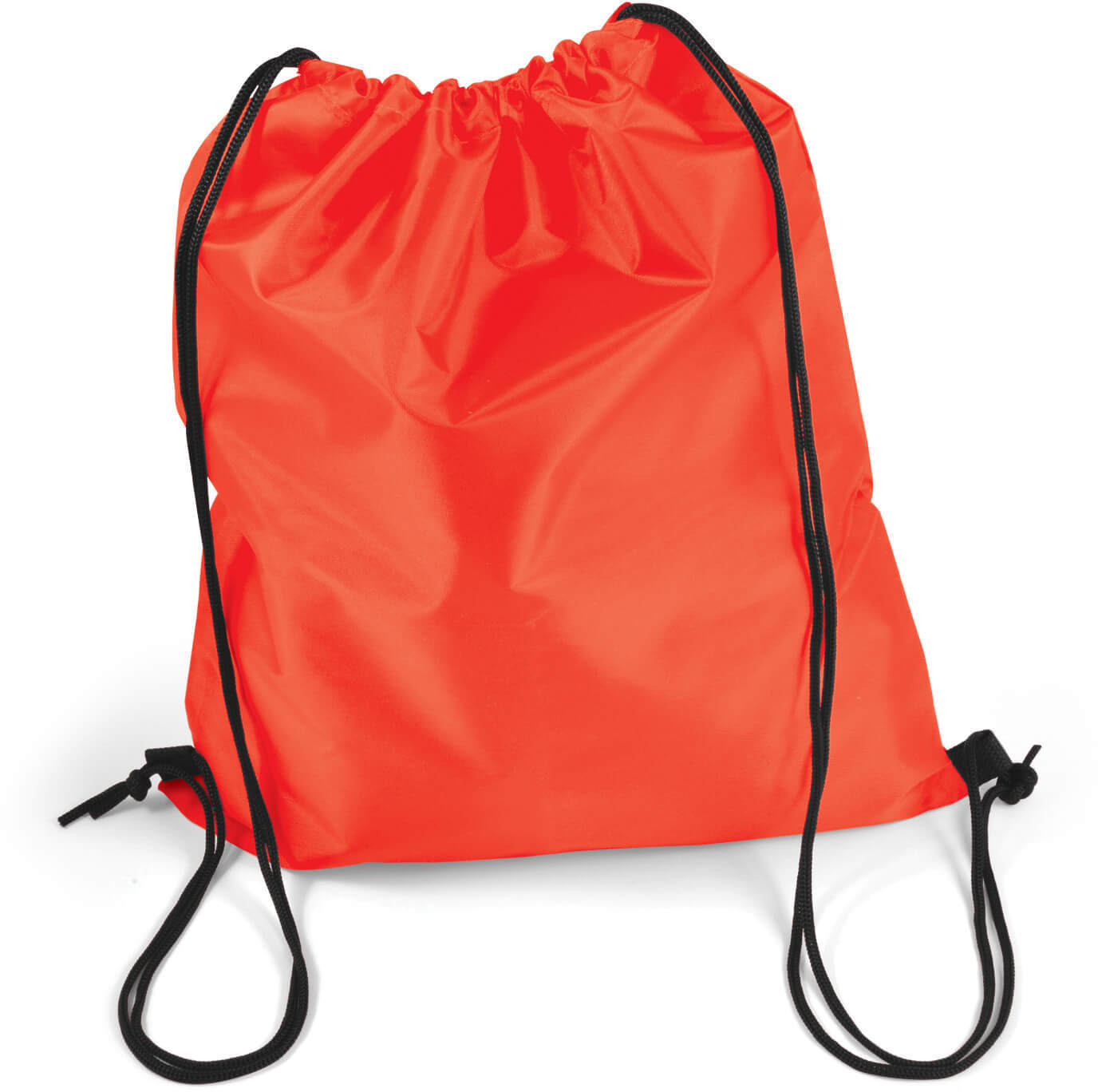 Red Presto Drawstring Bag with Pocket