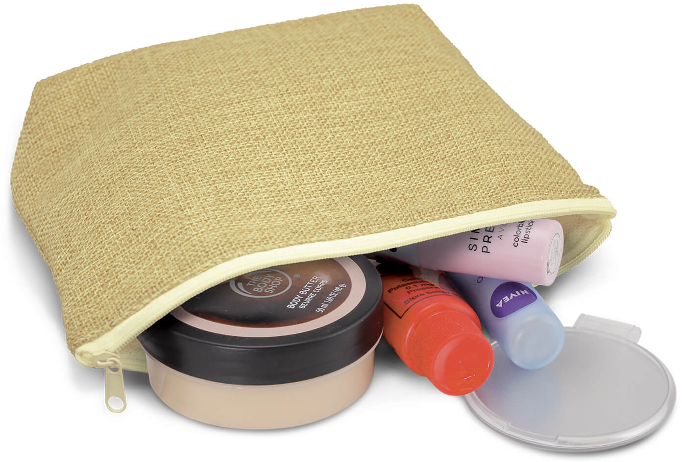 Gardner Jute Cosmetic/Toiletry Bag