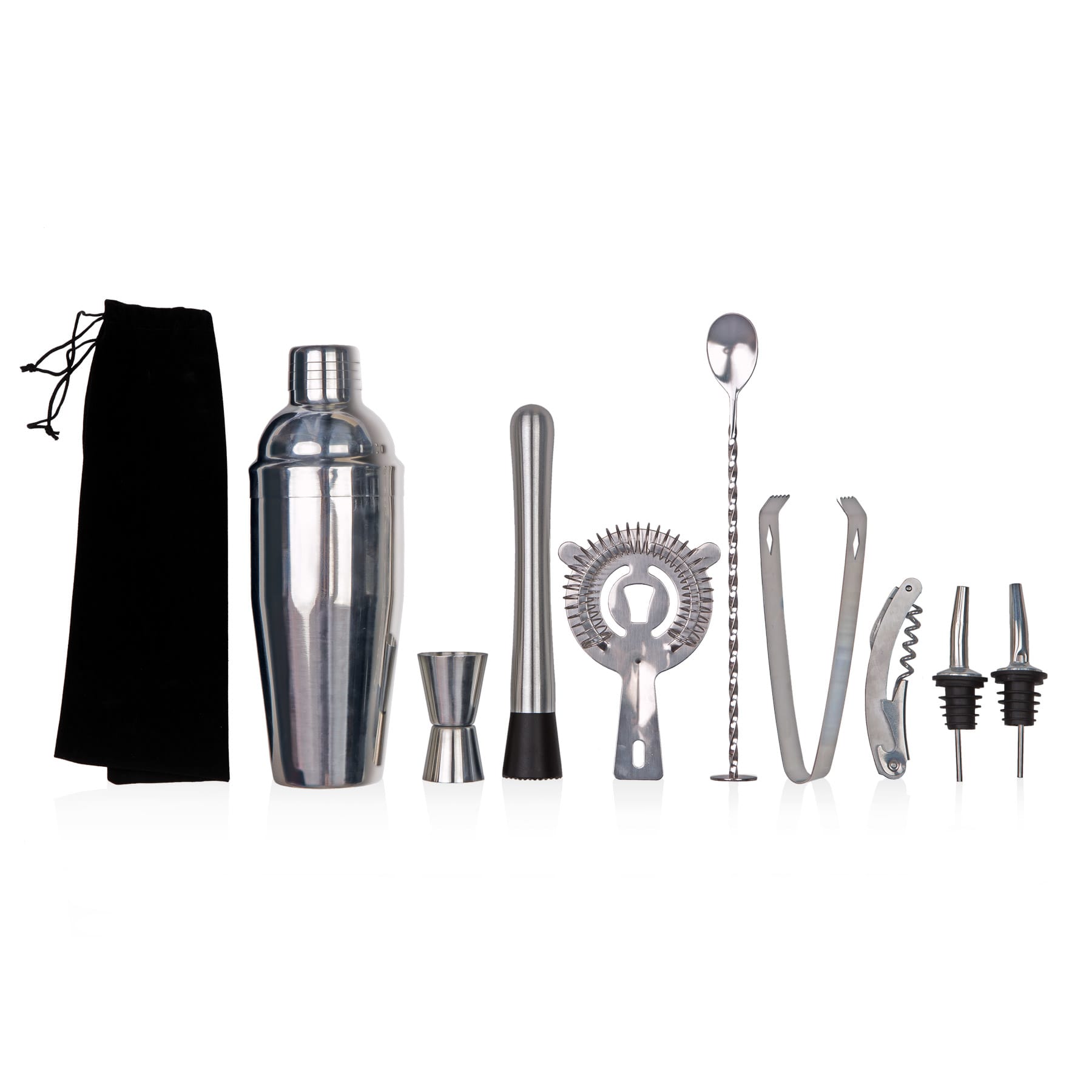 Decadent Stainless Steel Cocktail 10 pcs Set