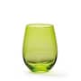 Emerald Retro Wine Glass Set