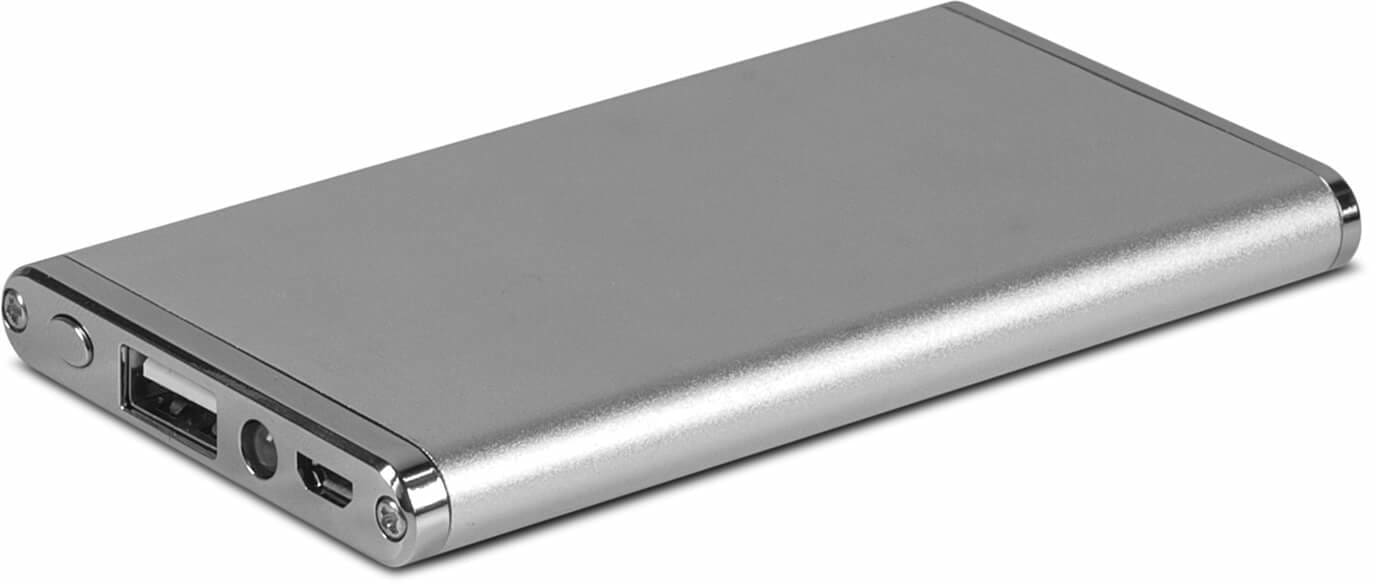 Power Bank: Silver Pulse Power Bank