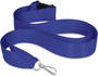 Dark Blue Ribbon Lanyard