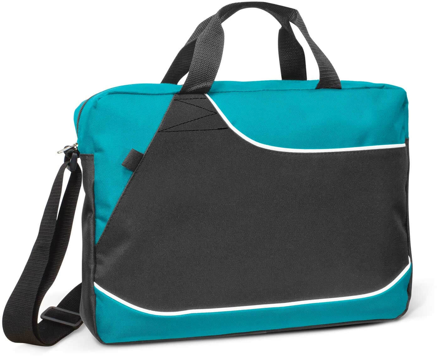 Light Blue Centrix Conference Satchel