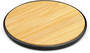 Narural/Black Bamboo Wireless Charger