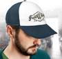 Cruise Premium Mesh Trucker Cap - White Front