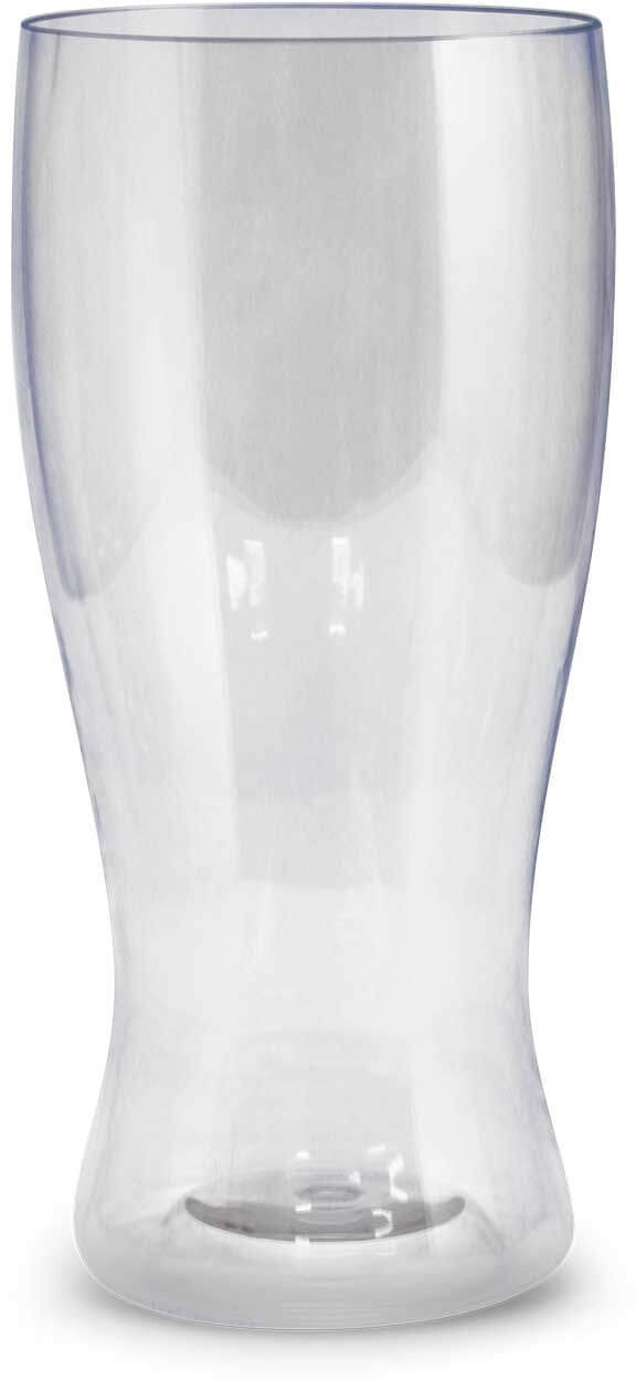 Clear Plastic Polo Tumbler - Tritan 410ml