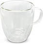 Clear Riviera Double Wall Glass Cup