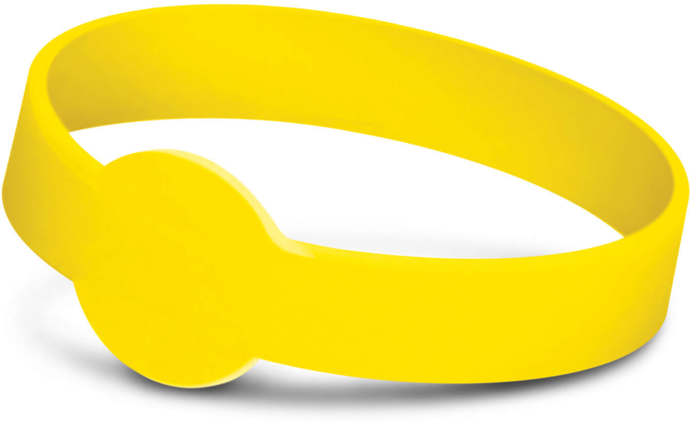 Yellow Xtra Silicone Wrist Band