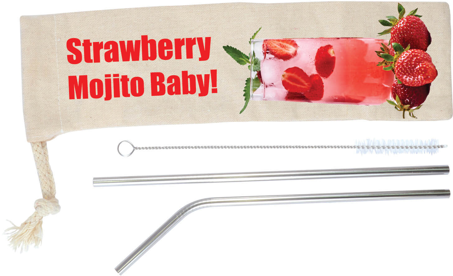 Mojito Straw Set