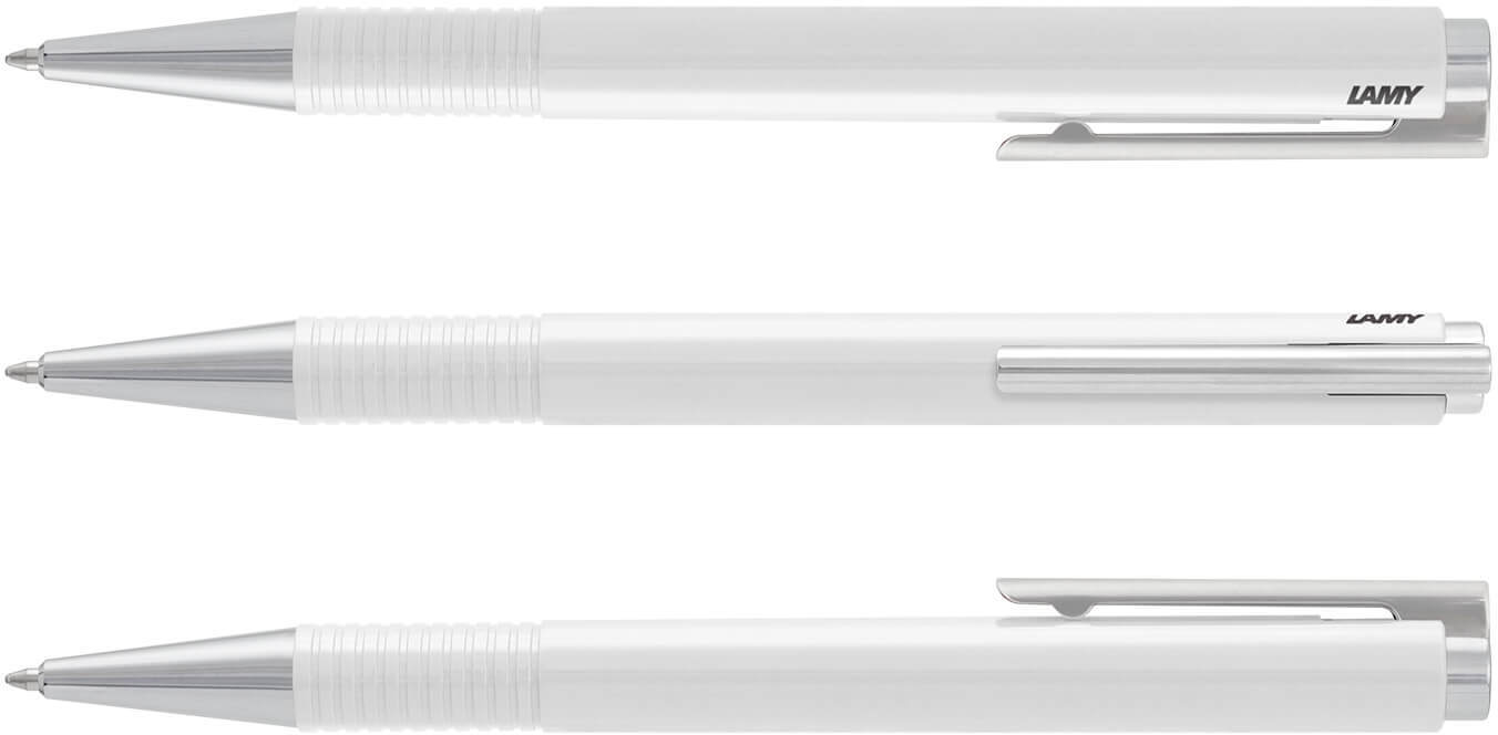 White Lamy Logo Pen