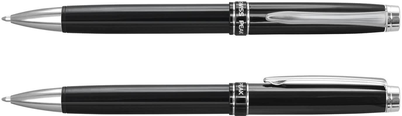 Black Swiss Peak Heritage Ballpoint Pen