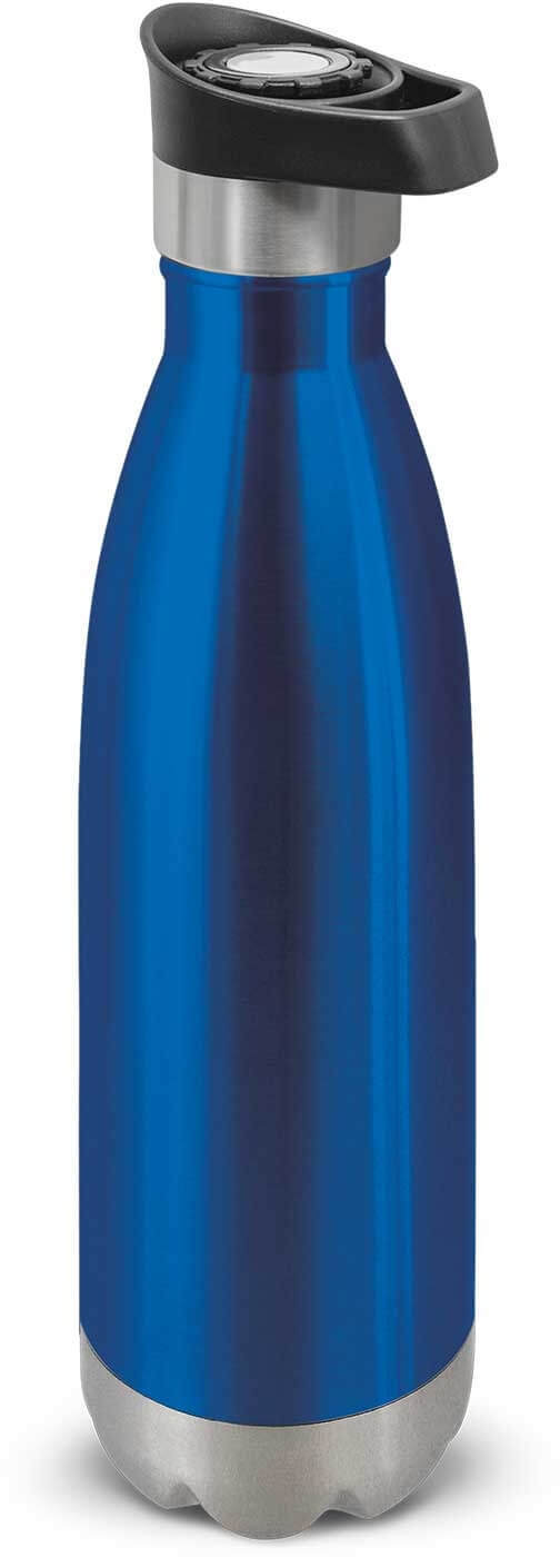 Translucent Blue 500ml Chimera Vacuum Bottle - Push Button