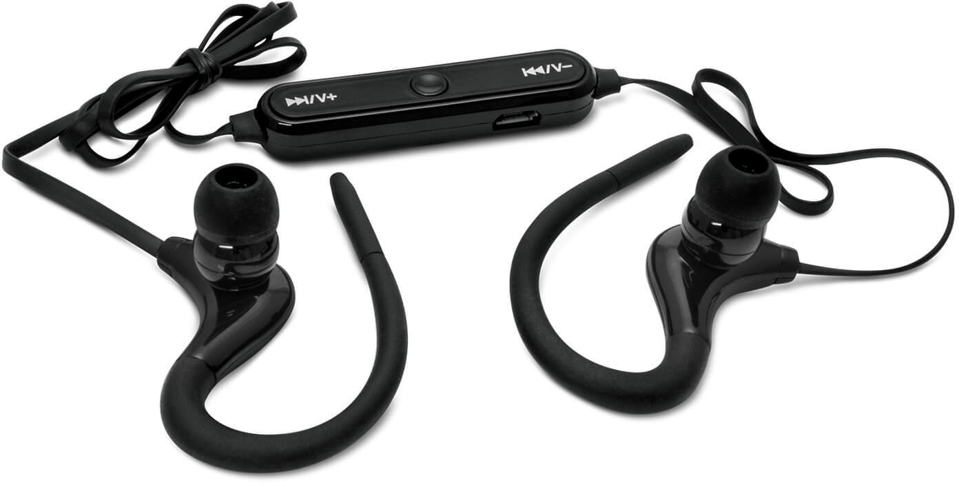 Black Olympic Bluetooth Earbuds