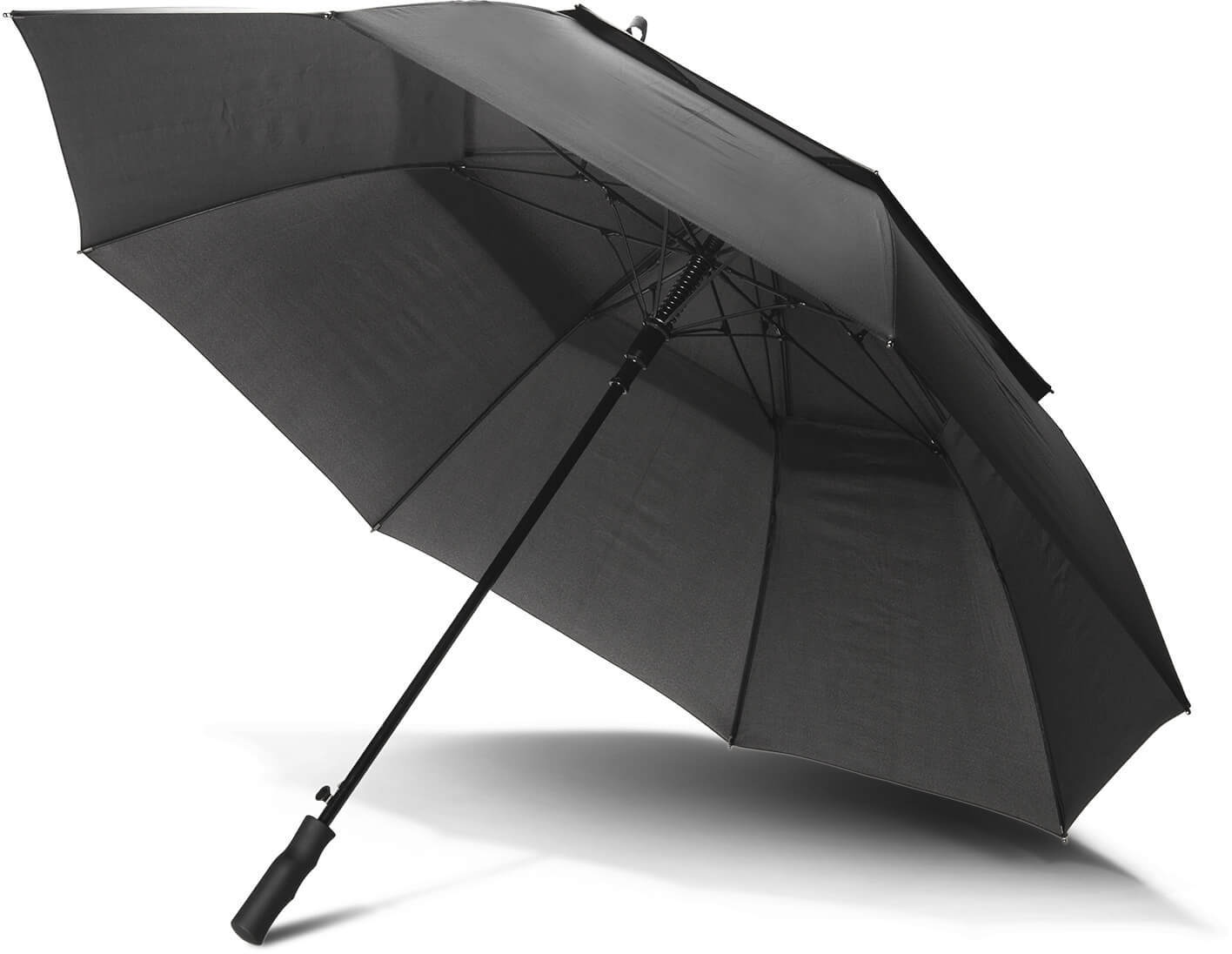 Black Swiss Peak Tornado 76cm Storm Umbrella