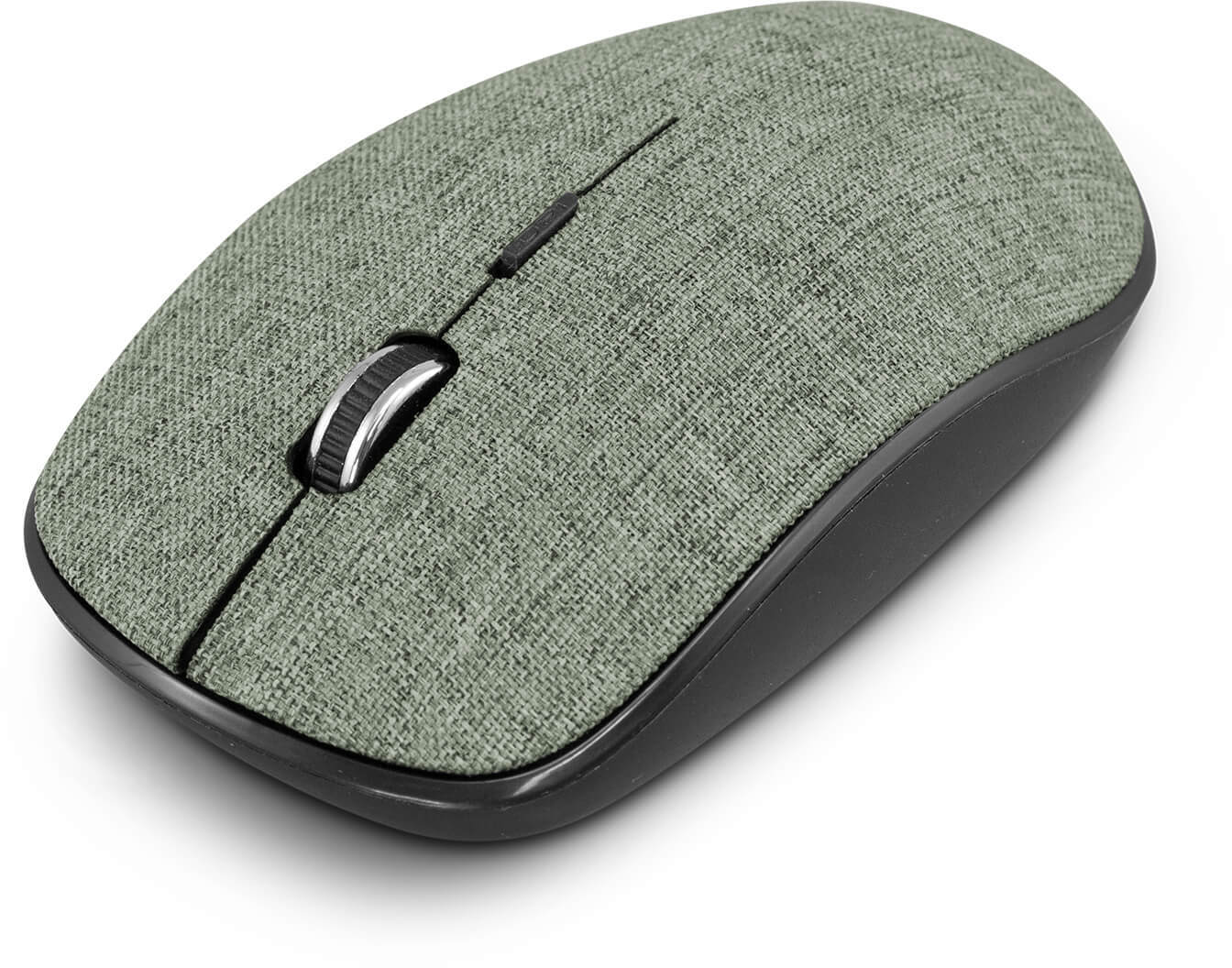 Grey/Black Greystone Wireless Travel Mouse