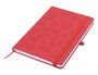 Red DYO Deboss Linen Notebook A5 - Air Freight