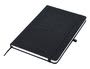 Black DYO Deboss Linen Notebook A5 - Sea Freight
