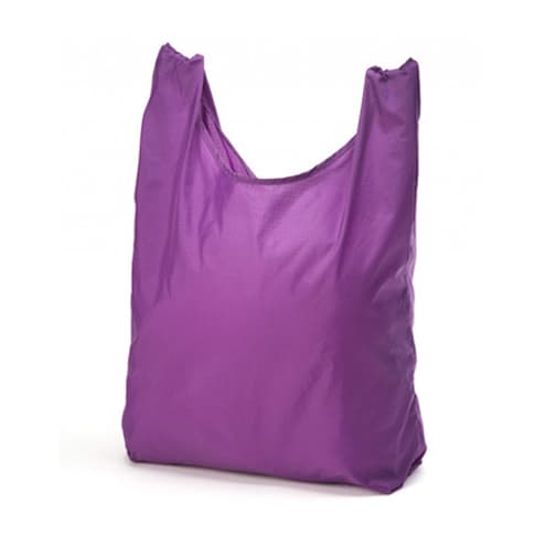 Purple Foldaway Shopping Bag