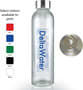 Caprice 550 ml Glass Drink Bottle - Crystal Clear