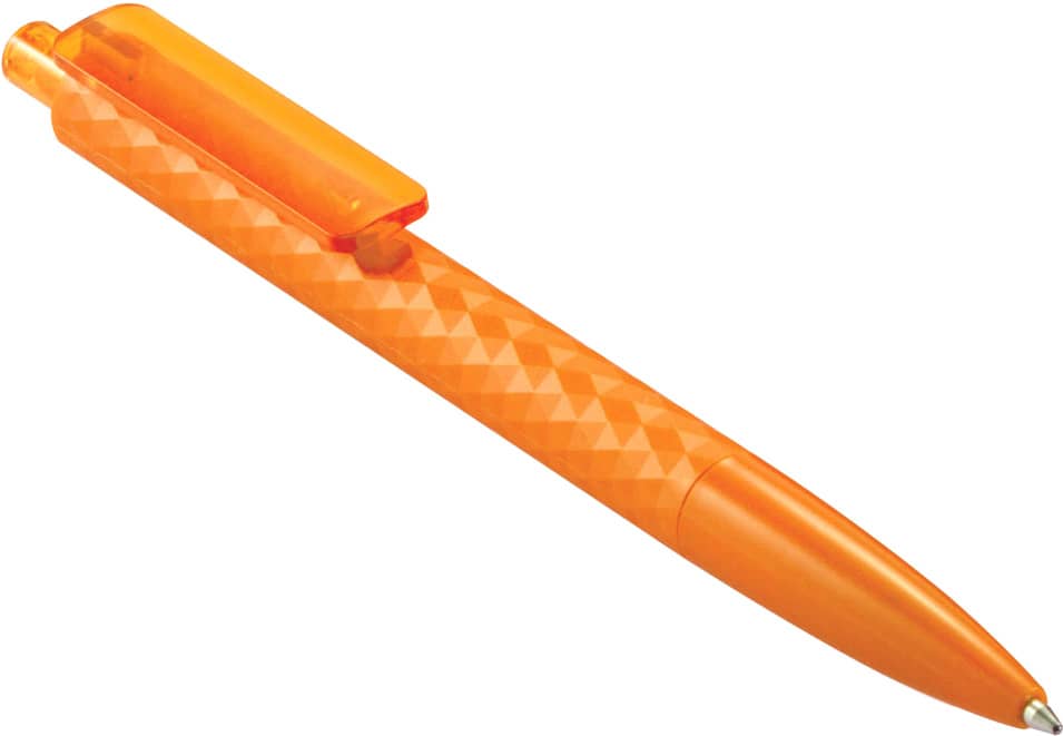 Orange Geometric Pen