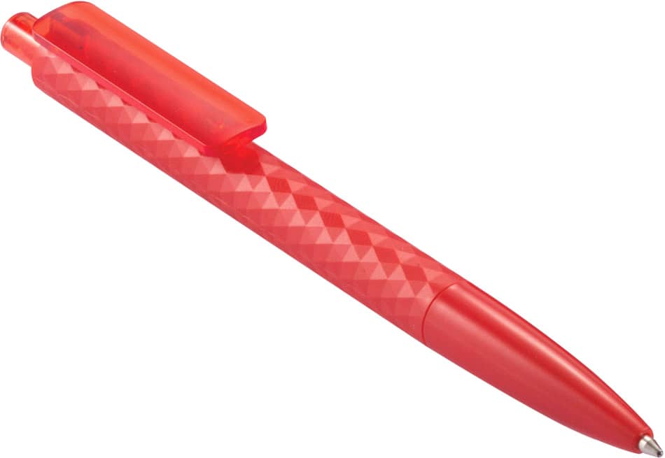 Red Geometric Pen