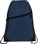 Navy Robin Drawstring Bag