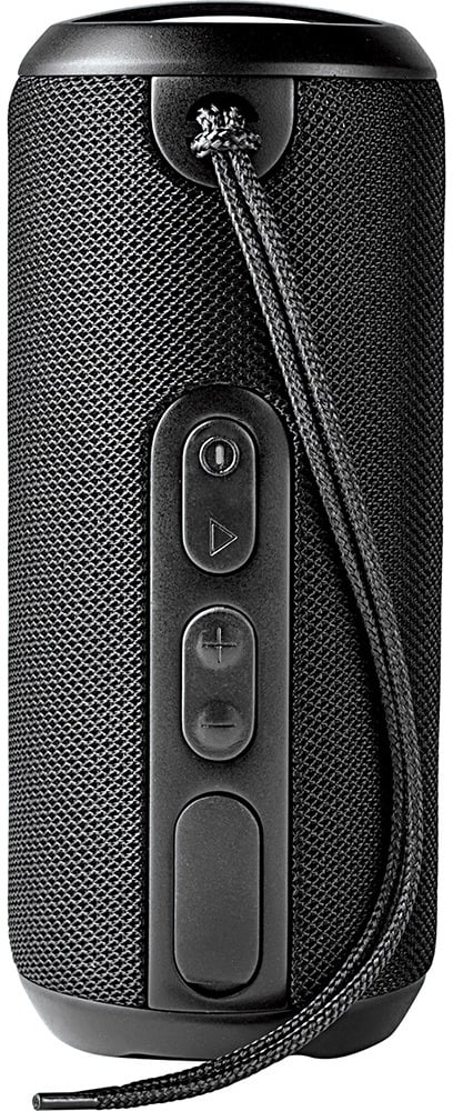 Black Rugged Fabric Waterproof Speaker