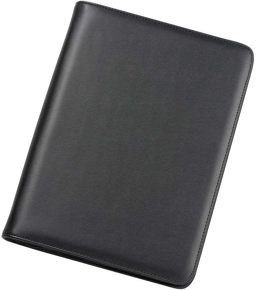 Black Conrad A4 Zippered Compendium