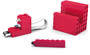 Red 3-in-1 Mobile Set