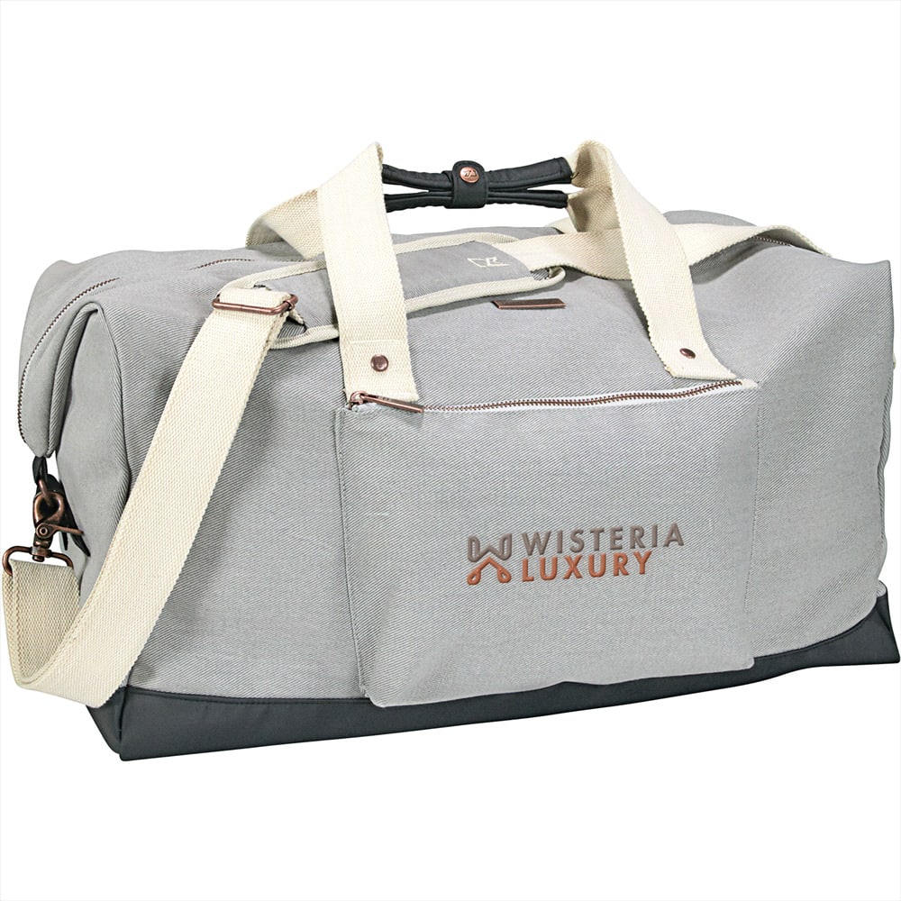 Cutter &amp; Buck® 19'' Cotton Weekender Duffel