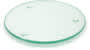 Clear Venice Single Glass Coaster - Round