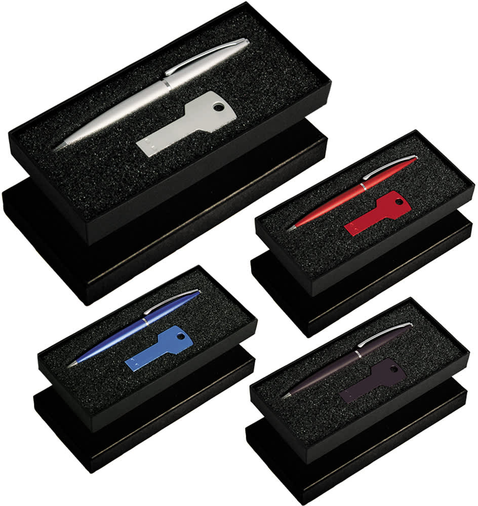 Gift Set with Key USB &amp; Grobisen Pen