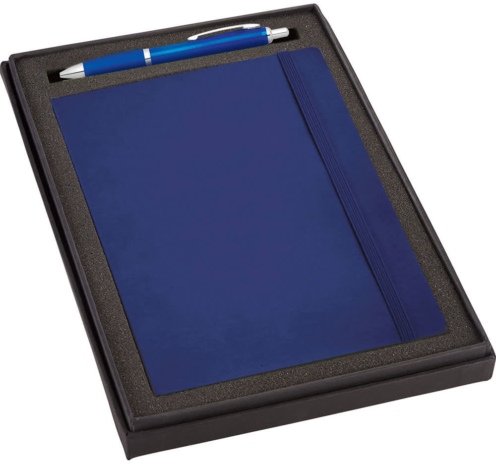 Blue Gift Set with Ambassador Journal &amp; Nash Pen