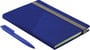 Blue Geo Notebook and Pen Set