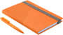 Orange Geo Notebook and Pen Set