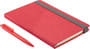 Red Geo Notebook and Pen Set