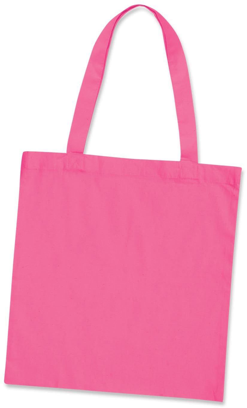 Pink Colourful Cotton Tote Bag  