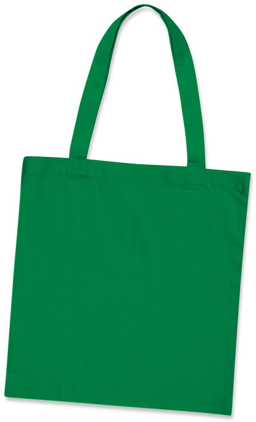 Dark Green Colourful Cotton Tote Bag  