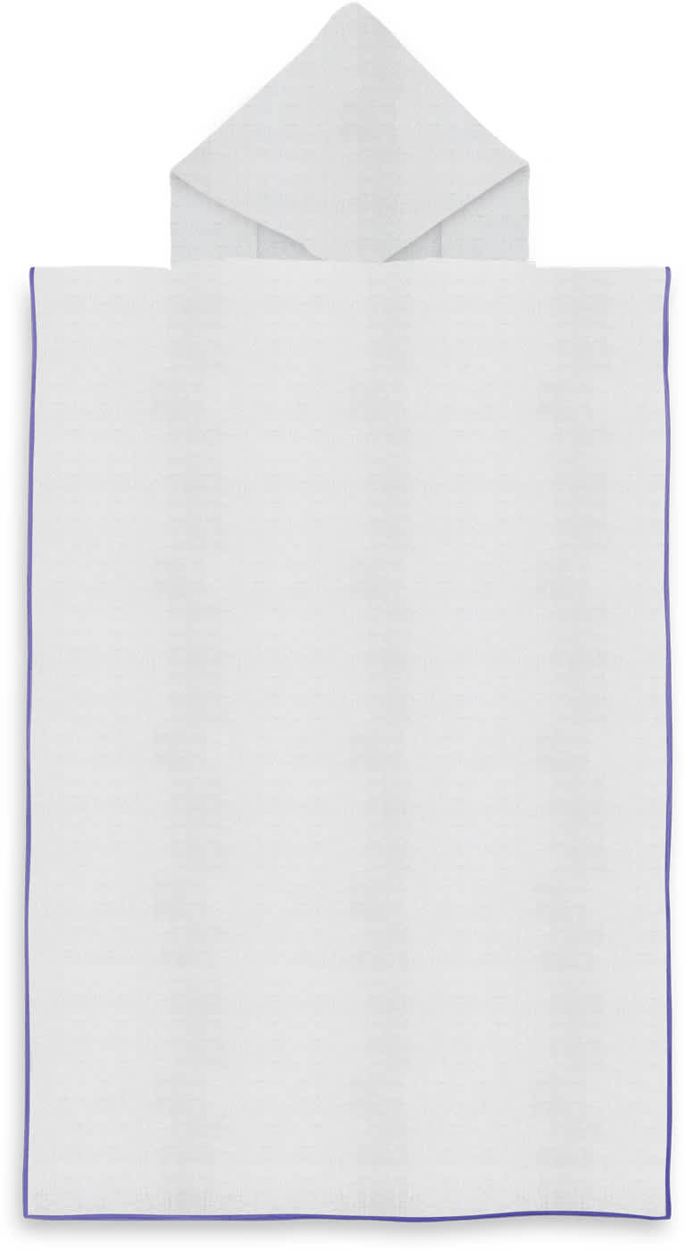 Purple Adult Hooded Towel