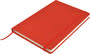 Red Venture A5 PU Notebook with Elastic Closure