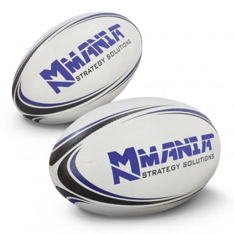 White Rugby Ball Pro